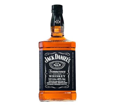 Jack Daniels Magnum Old No. 7 Tennessee Whiskey 3,0L (40% Vol) 3000ml Flasche-