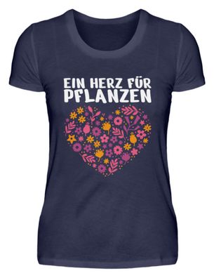 EIN HERZ FÜR Pflanzen - Damen Premium Shirt-2SKFZ30B