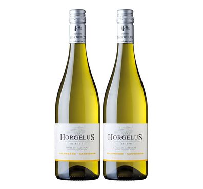 Horgelus Colombard Sauvignon - 2er Set Weißwein 0,75L (11,5% Vol) - Côtes de Ga