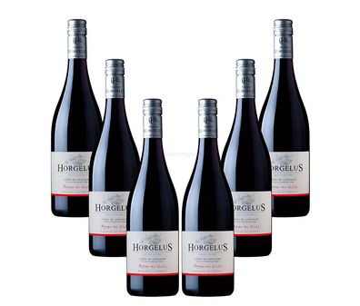 Horgelus Rouge de Gala - 6er Set Rotwein Merlot 0,75L (13% Vol) aus Frankreich