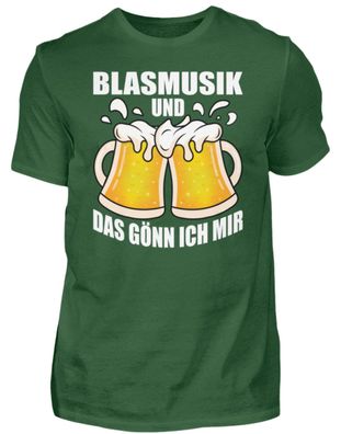 Blasmusik UND DAS GÖNN ICH MIR - Herren Basic T-Shirt-42WXKS7B