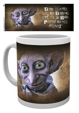 GB Eye Harry Potter Tasse Dobby Mug Cup Kaffeetasse Keramik NEU NEW