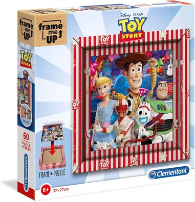 Clementoni Frame Me Up Puzzle - Disney - Toy Story (60 Teile) Puzzel Woody Buzz