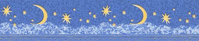 A.S. Création mit Sternen Blau 911612 Wandtapete Papier Rolle Borte Bordüre