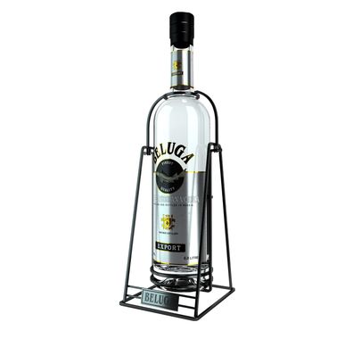 Beluga Magnum Noble Russian Vodka 6L (40% Vol) mit Schaukel 6000ml Flasche- [En