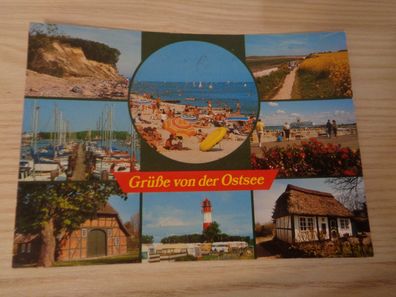 5729 Postkarte, Ansichtskarte- Grüße von der Ostsee
