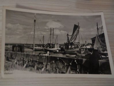 5731 Postkarte, Ansichtskarte- Im Hafen zu Vitte Hiddensee