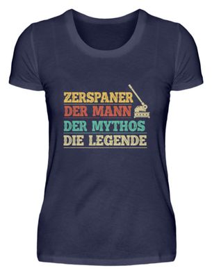 Zerspaner DER MANN DER MYTHOS DIE - Damen Premiumshirt