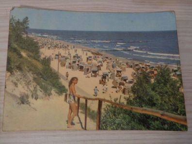 5737 Postkarte, Ansichtskarte- Koserow Strand