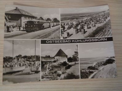 5740 Postkarte, Ansichtskarte- Ostseebad Kühlungsborn Molly, Konzertgarten, Strand