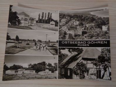 5746 Postkarte, Ansichtskarte- Ostseebad Göhren Rügen-Teilansicht, FDGB Urlauberdorf,