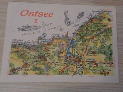 5753 Postkarte, Ansichtskarte-Ostsee I