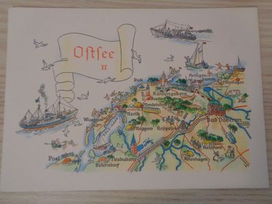 5754 Postkarte, Ansichtskarte-Ostsee II