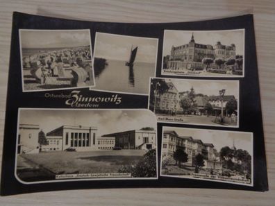 5772 Postkarte, Ansichtskarte- Ostseebad Zinnowitz Usedom Kulturhaus, Erholungsheim