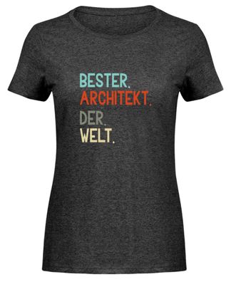 Bester Architekt der Welt - Damen Melange Shirt