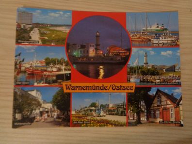 5783 Postkarte, Ansichtskarte- Warnemünde Ostsee Ostseebad