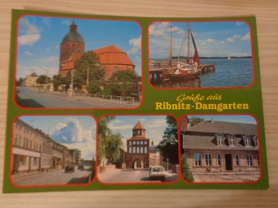 5791 Postkarte, Ansichtskarte -Grüße aus Ribnitz Damgarten