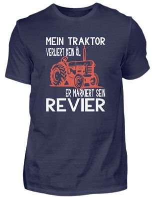 Mein Traktor Lustiges Landwirt Bauer - Herren Premiumshirt