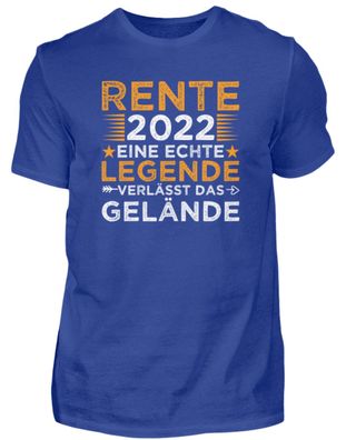 RENTE 2022 EINE ECHTE Legende - Herren Premiumshirt - F2EGEJH3