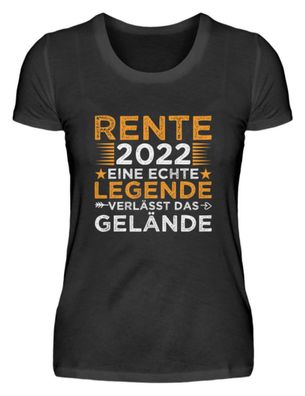 RENTE 2022 EINE ECHTE Legende - Damenshirt - F2EGEJH3