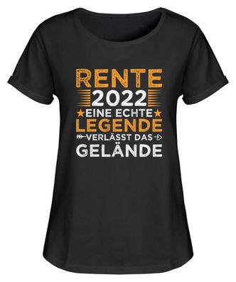 RENTE 2022 EINE ECHTE Legende - Damen RollUp Shirt - F2EGEJH3