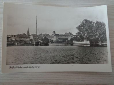 5832 Postkarte, Ansichtskarte -Haffbad Ueckermünde - Ueckerpartie