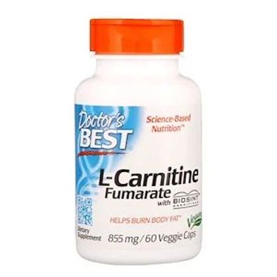 Doctor's Best, L-Carnitin-Fumarat mit Biosint Carnitin, 855 mg, 60 Veggie Caps