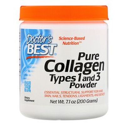 Doctor's Best, Pure Collagen Types 1 and 3 Pulver, reines Kollagenpulver, Typ 1 und 3