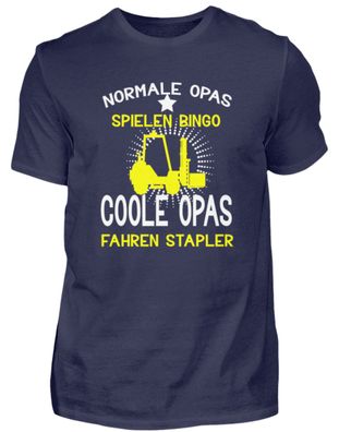 Normale Opas spielen Bingo Coole Opas - Herren Premiumshirt - HZCAA5HW
