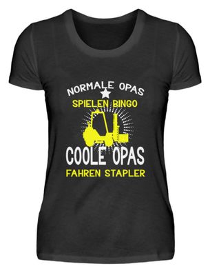 Normale Opas spielen Bingo Coole Opas - Damenshirt - HZCAA5HW