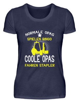 Normale Opas spielen Bingo Coole Opas - Damen Premiumshirt - HZCAA5HW