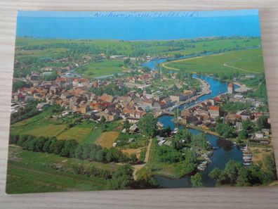 5849 Postkarte, Ansichtskarte -Ueckermünde Luftbild
