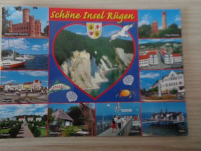 5859 Postkarte, Ansichtskarte -Schöne Insel Rügen