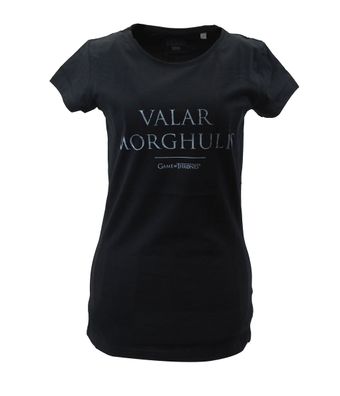 gozoo Game of Thrones Damen T-SHIRT Valar Morghulis Freizeit TShirt Shirt GoT