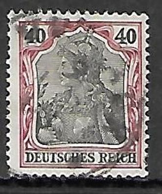 Deutsches Reich gestempelt Michel-Nummer 75