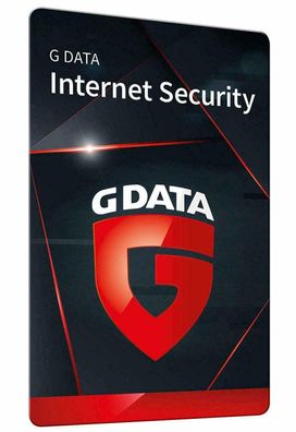 G DATA Internet Security 2021 3 PC - 1 Jahr 365 Tage Vollversion aus Deutschland