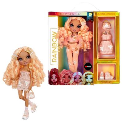 Georgia Bloom Peach | Rainbow Surprise High | Serie 3 | Fashion Puppe