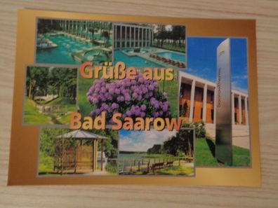 5887 Postkarte, Ansichtskarte - Bad Saarow -Pieskow -Therme im Kurpark
