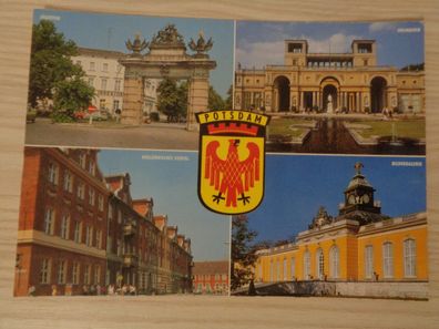 5896 Postkarte, Ansichtskarte - Potsdam -Jägertor, Orangerie, Bildergalerie