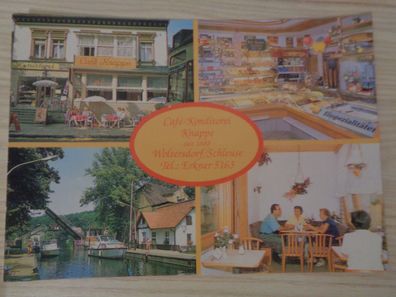 5902 Postkarte, Ansichtskarte - Woltersdorf bei Erkner -Cafe Knappe