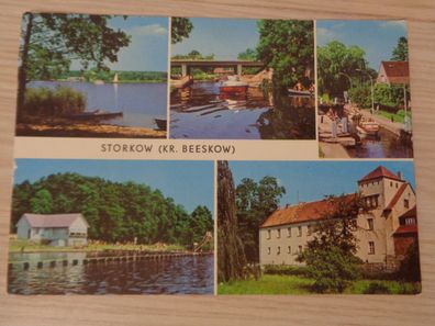 5921 Postkarte, Ansichtskarte -Storkow Kreis Beeskow