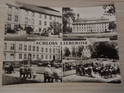 5928 Postkarte, Ansichtskarte - Schloss Lieberose -Zentral Berufschule