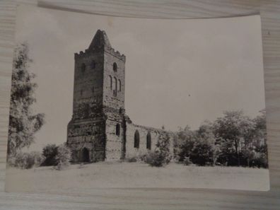5931 Postkarte, Ansichtskarte - Wüste Kirche -Drehna