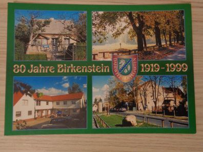 5941 Postkarte, Ansichtskarte -80 Jahre Birkenstein