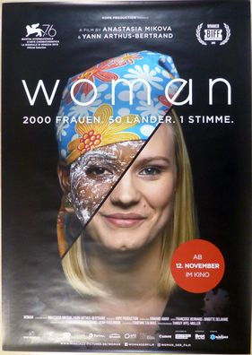 Woman - Original Kinoplakat A0 - Yann Arthus-Bertrand - Filmposter