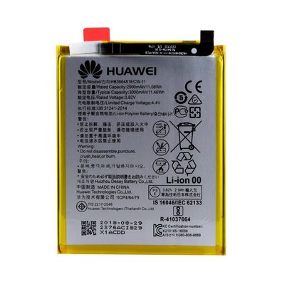 Huawei HB366481ECW - Lithium-Ion Akku für P8 Lite 2017, P9 Lite, P10 Lite, P20 Lite