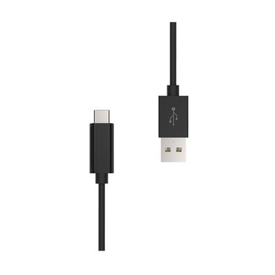Artwizz USB-C Kabel auf USB-A male - Schwarz (1m)