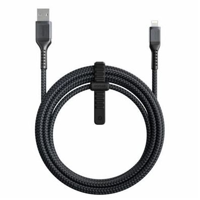 Nomad Kevlar USB-A auf Lightning Kabel 3m - Schwarz