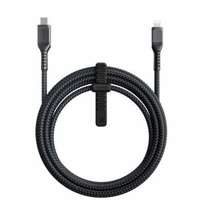 Nomad Kevlar USB-C auf Lightning Kabel 3m - Schwarz