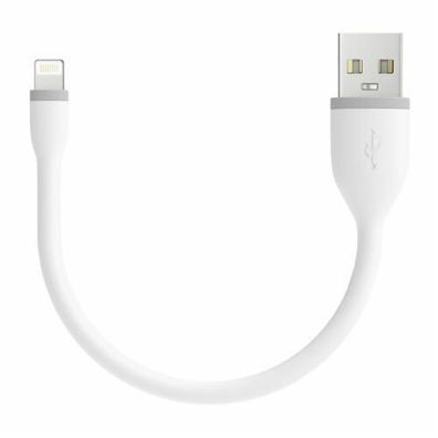 Satechi Flexible Lightning auf USB-A Kabel - Weiss